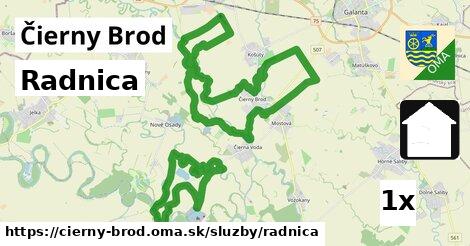 Radnica, Čierny Brod