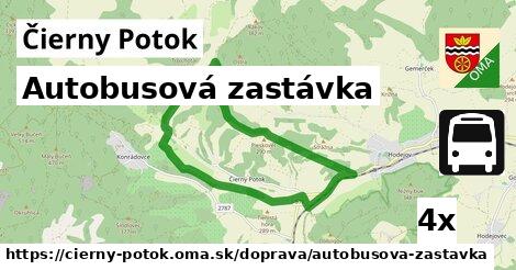 Autobusová zastávka, Čierny Potok