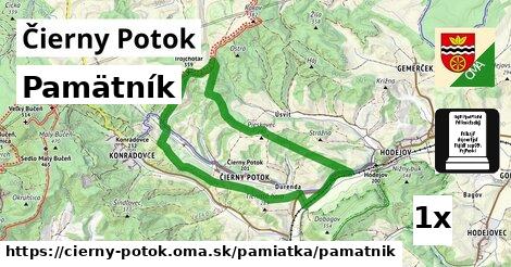 Pamätník, Čierny Potok