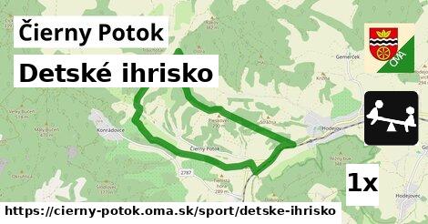 detské ihrisko v Čierny Potok