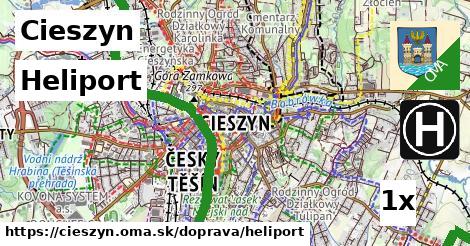 heliport v Cieszyn