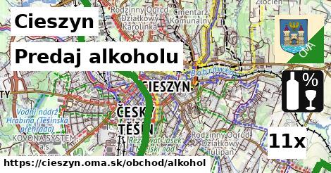 Predaj alkoholu, Cieszyn