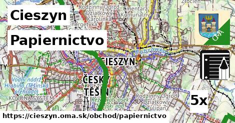 Papiernictvo, Cieszyn