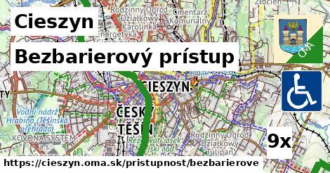 bezbarierový prístup v Cieszyn