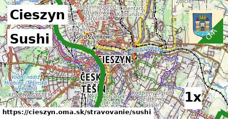 sushi v Cieszyn