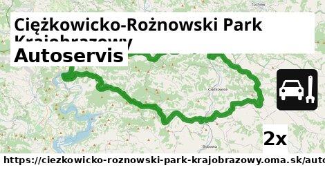 Autoservis, Ciężkowicko-Rożnowski Park Krajobrazowy