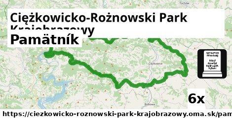 Pamätník, Ciężkowicko-Rożnowski Park Krajobrazowy