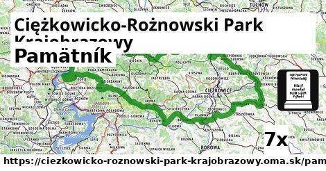 Pamätník, Ciężkowicko-Rożnowski Park Krajobrazowy