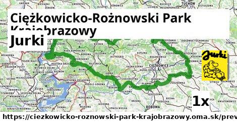 Jurki, Ciężkowicko-Rożnowski Park Krajobrazowy