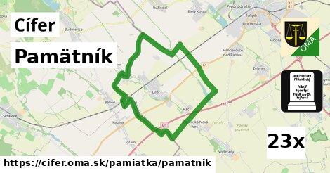 Pamätník, Cífer