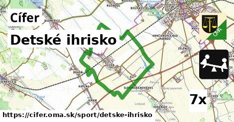 detské ihrisko v Cífer