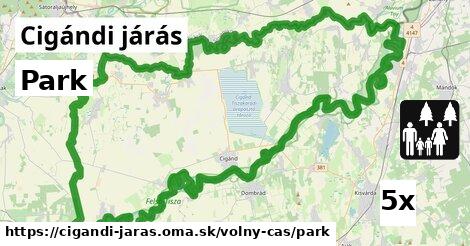 Park, Cigándi járás