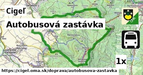 Autobusová zastávka, Cigeľ
