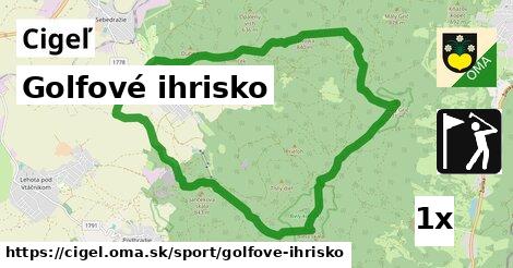 golfové ihrisko v Cigeľ