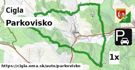 Parkovisko, Cigla