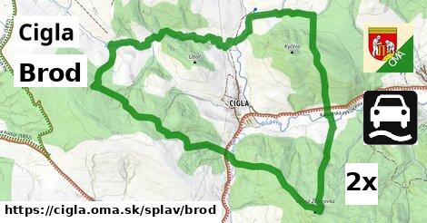 Brod, Cigla