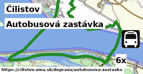 Autobusová zastávka, Čilistov