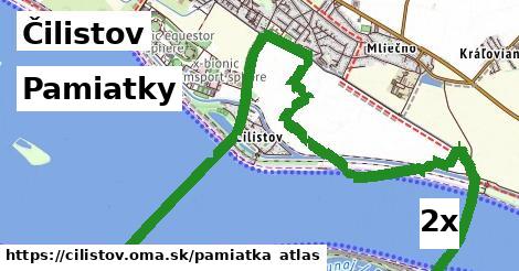 pamiatky v Čilistov