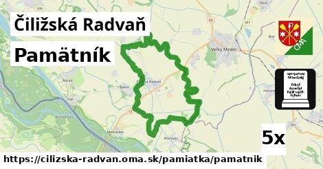 Pamätník, Čiližská Radvaň