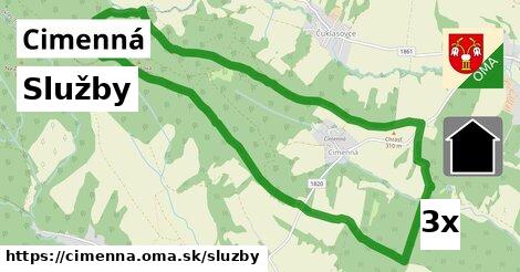 služby v Cimenná