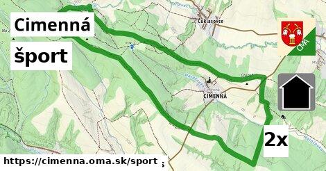 šport v Cimenná
