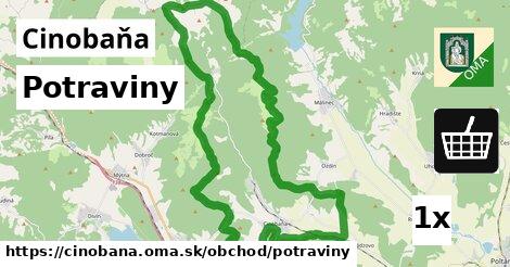 Potraviny, Cinobaňa