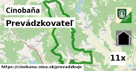 prevádzkovateľ v Cinobaňa