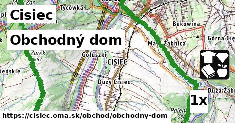 Obchodný dom, Cisiec