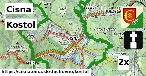 Kostol, Cisna