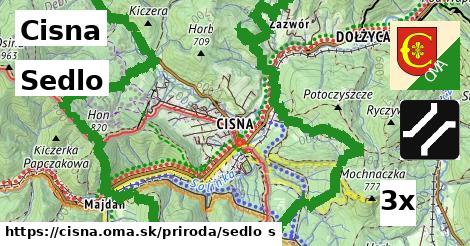 sedlo v Cisna