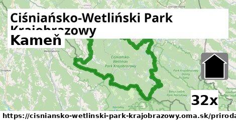 Kameň, Ciśniańsko-Wetliński Park Krajobrazowy