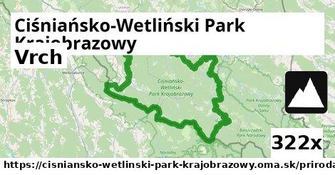 Vrch, Ciśniańsko-Wetliński Park Krajobrazowy