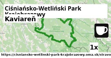 Kaviareň, Ciśniańsko-Wetliński Park Krajobrazowy