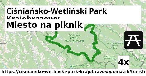 Miesto na piknik, Ciśniańsko-Wetliński Park Krajobrazowy