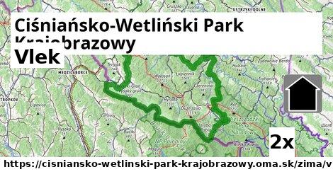 Vlek, Ciśniańsko-Wetliński Park Krajobrazowy