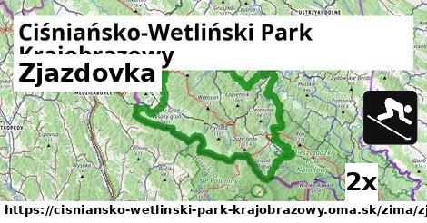 Zjazdovka, Ciśniańsko-Wetliński Park Krajobrazowy