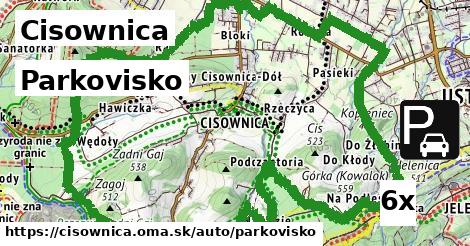 Parkovisko, Cisownica