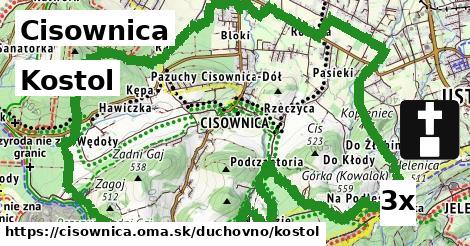 Kostol, Cisownica