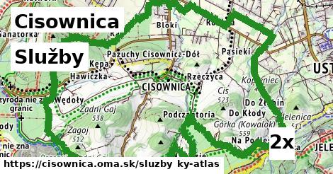 služby v Cisownica