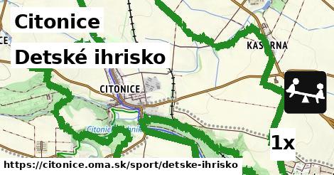 Detské ihrisko, Citonice