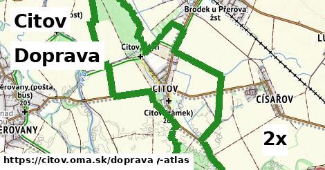 doprava v Citov