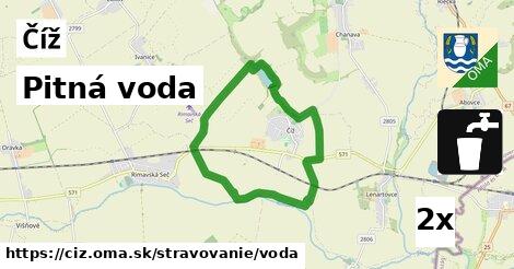 pitná voda v Číž