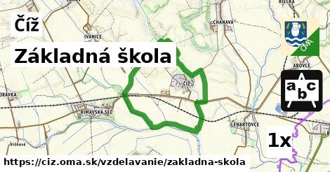 Základná škola, Číž