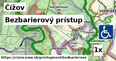 Bezbarierový prístup, Čížov