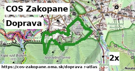 doprava v COS Zakopane