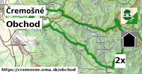 obchod v Čremošné
