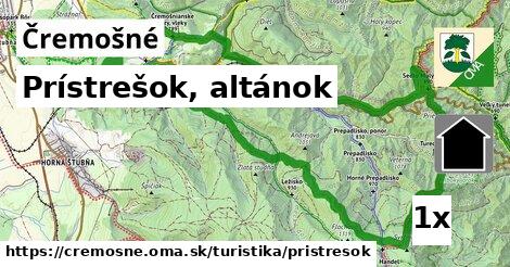 Prístrešok, altánok, Čremošné