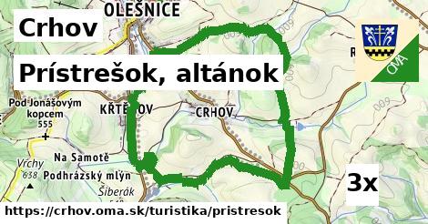 Prístrešok, altánok, Crhov