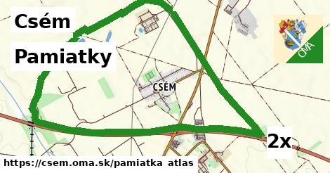pamiatky v Csém