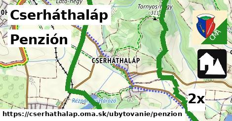 Penzión, Cserháthaláp